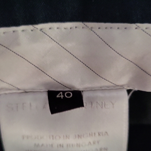 Stella McCartney Black Straight Leg Pants - Picture 5 of 7